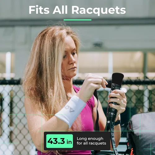 Vista 7 de ADV MaxTac Tacky Overgrip de Tenis - Paquete de 12 Overgrips de Tenis Extremadamente Pegajosos Antideslizantes - Cinta de Agarre para Raqueta