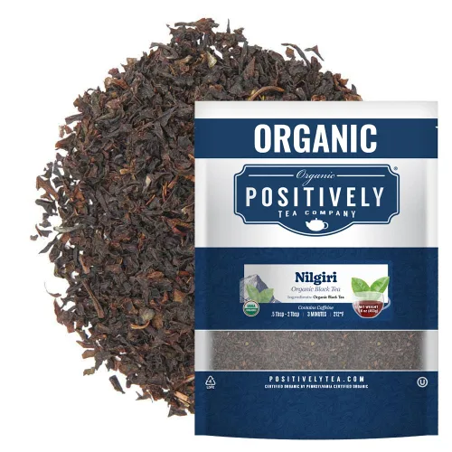 Vista 28 de Organic Positively Tea Company, Bolsas de té herbal de hibisco, 100 unidades, bolsas de té ecológicas, sin OGM