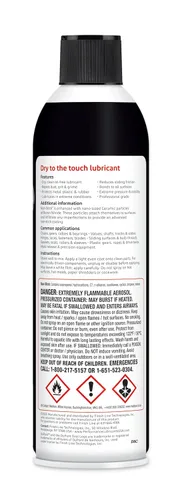 Vista 2 de DuPont, lubricante seco, capa antiadherente de teflón