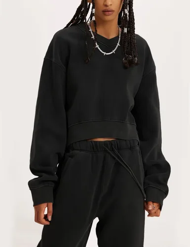 Vista 2 de Kissonic Sweat Sets for Women 2 Piece Long Sleeve V Neck Pullover Drawstring Sweatpants Tracksuits Jogger Set