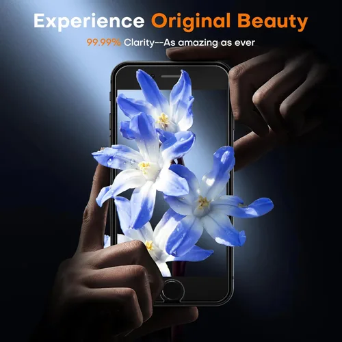 Vista 18 de TOCOL Protector de pantalla de privacidad para 15 Pro Max, 6.7 pulgadas, dureza 9H, grado militar, inastillable, vidrio templado HD, cobertura