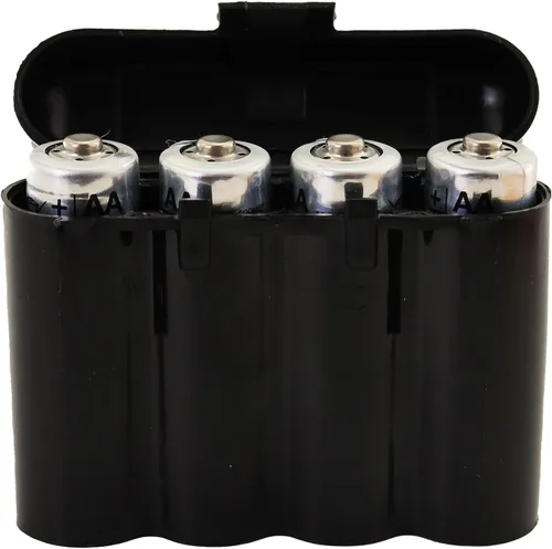 Vista 5 de Powertron Batteries 3 Pack AA/AAA / CR123A Black Battery Holder Storage Cases