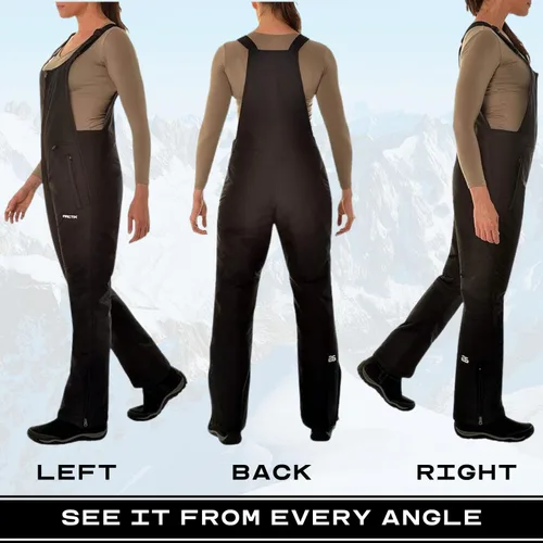 Vista 2 de Arctix - Overol básico con aislamiento térmico para mujer