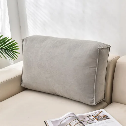 Vista 13 de Almohadas para cabecero, almohada de lectura, cojín grande para cabecero, respaldo de cama, soporte de posicionamiento con funda extraíble
