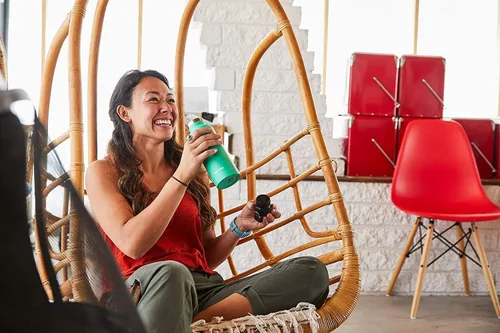 Vista 5 de Hydro Flask - Botella de agua reutilizable de acero inoxidable, aislada al vacío, apta para lavavajillas, sin BPA, no tóxica