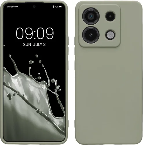 Vista 71 de kwmobile Funda compatible con Xiaomi Redmi Note 9S / 9 Pro / 9 Pro Max - Funda protectora de silicona TPU suave y delgada - Negro mate