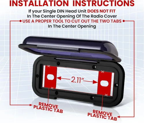 Vista 3 de BOSS Audio Systems MRC5B - Cubierta de radio impermeable marina