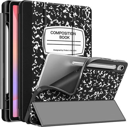 Vista 12 de Fintie Funda Delgada para Samsung Galaxy Tab S10 Lite/ S10 FE/ S9 FE 5G de 10.9 pulgadas/Tab S9 de 11 pulgadas con Soporte para S Pen Integrado