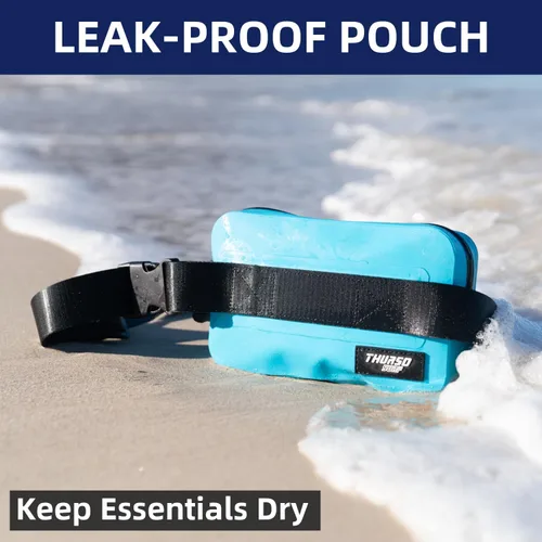 Vista 4 de THURSO SURF Bolsa seca impermeable con pantalla táctil sensible 1L TPU bolsa seca caja del teléfono mantiene el equipo seco para actividades
