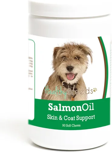 Vista 3 de Healthy Breeds Affenpinscher - Masticables suaves de aceite de salmón, 90