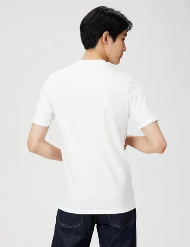 Vista 3 de Tienda Essentials Men's Slim-Fit Short-Sleeve V-Neck T-Shirt, Pack of 2