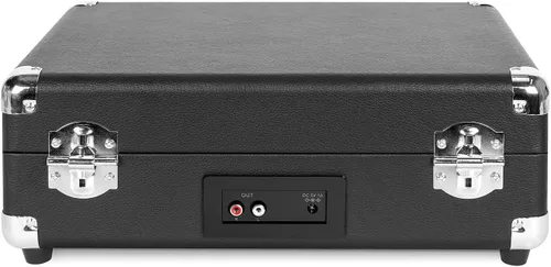 Vista 4 de Victrola Journey+ Cassette – 3-Speed Bluetooth Suitcase Turntable with Built-In Speakers, Cassette Player & Vinyl Stream Technology, RCA Output &