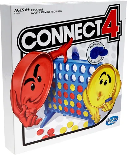 Vista 12 de Hasbro Gaming Juego de mesa Connect 4, Empaque estándar