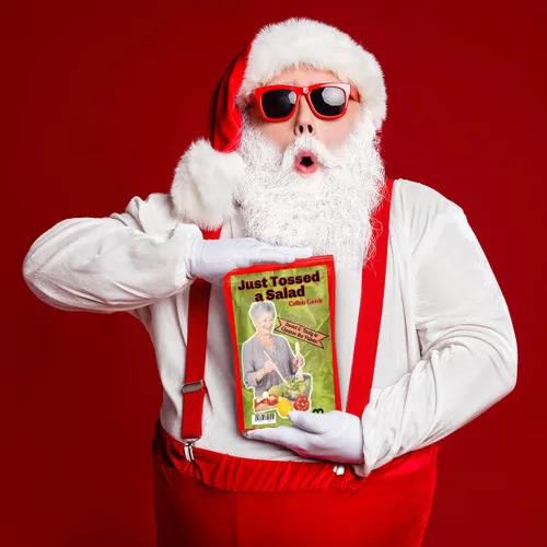 Vista 5 de JUST TOSSED A SALAD - Algodón de azúcar gourmet – 1 onza – Sabor fresa – Sin gluten – Fabricado en los Estados Unidos