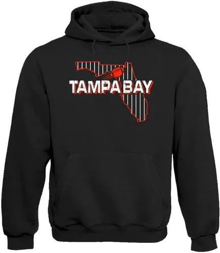 Vista 22 de Xtreme Apparrel Team Field Map Men's Hoodie Sweatshirt for Football Fans