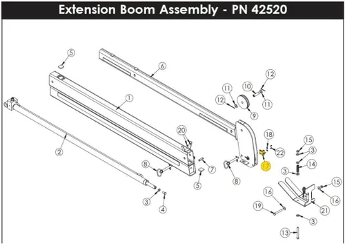 Vista 2 de Stellar 35105, Limit Switch (anti-2-block) for Cradle Style Cranes