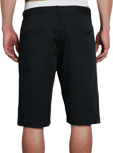 Vista 2 de Volcom Mens Vmonty Stretch 22 Chino Shorts Casual Everyday Wear, Relaxed Fit