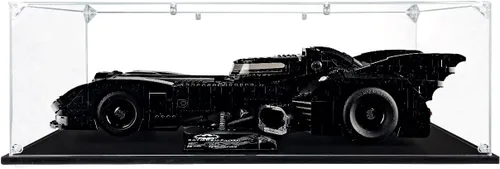 Vitrina acrílica compatible con Lego 1989 Batmobile #76139, vitrina a prueba de polvo (solo funda) (juegos de Lego no incluidos)