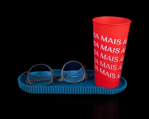 Vista 8 de Compatible con kit de listones lineales - Organizador y soporte de escritorio moderno