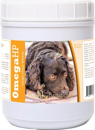 Vista 224 de Healthy Breeds Siberian Husky Omega HP - Masticables suaves para piel y pelaje, 90