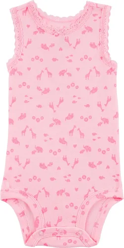 Vista 2 de Simple Joys by Carter's - Paquete de 6 mamelucos de manga corta para bebés niña