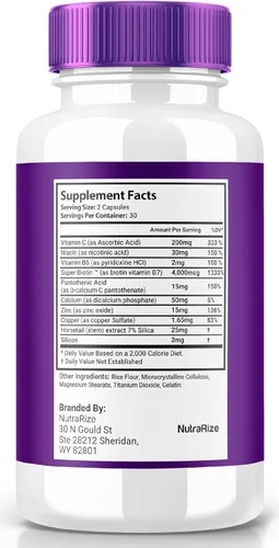 Vista 2 de Cápsulas Ultra Flex - Suplemento avanzado de apoyo articular, fórmula natural ultra flexible para la salud de las articulaciones, píldoras de máxima