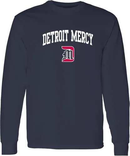 Vista 184 de NCAA oficial de College – University Team Color Arco Logo Manga Larga Air Force Academy Falcons Royal