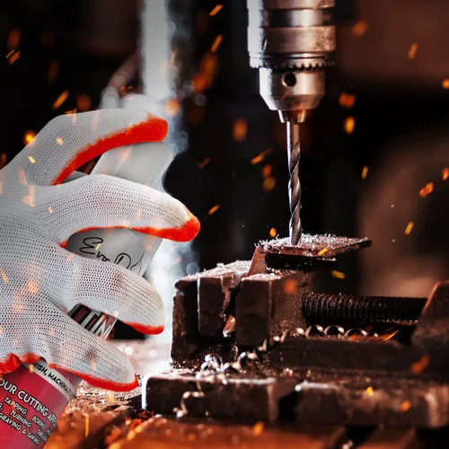 Vista 7 de Evo Dyne - Paquete de 2 fluidos de aceite de corte de 8 onzas, fabricado en Estados Unidos, aceite de corte de metal multiusos, aceite de corte