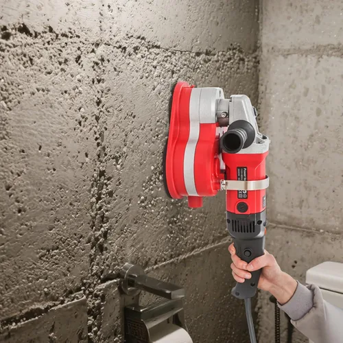 Vista 7 de Electric Diamond Polisher Machine, 2800W Handheld Electric Sander Polisher, 6-Speed Adjustable, with 3pcs Diamond Concrete Grinding Wheels, Wall