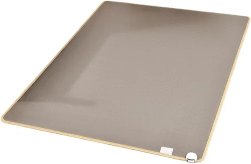 Electric Heated Area Rug 100x150cm, Portable Heating Pad with 12H Timer & Adjustable Temperature, Ideal for Living Room, Bedroom & Office Use