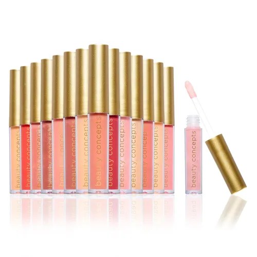 Vista 12 de Beauty Concepts - Colección de brillo de labios – Juego de maquillaje de labios brillante para un acabado radiante, colección floral