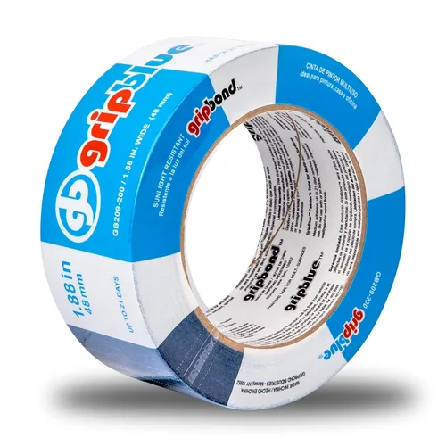 Vista 14 de Cinta de Pintor Azul de 3/4 pulgadas de ancho, 36 rollos de cinta de enmascarar - Perfecta para líneas precisas en paredes y molduras