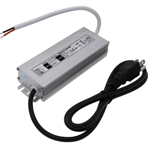 Vista 17 de Transformador de 12 V 60 W Fuente de alimentación LED Adaptador de bajo voltaje, diseño ultra delgado AC90-130 V a DC12 V 5 A 60 vatios controlador