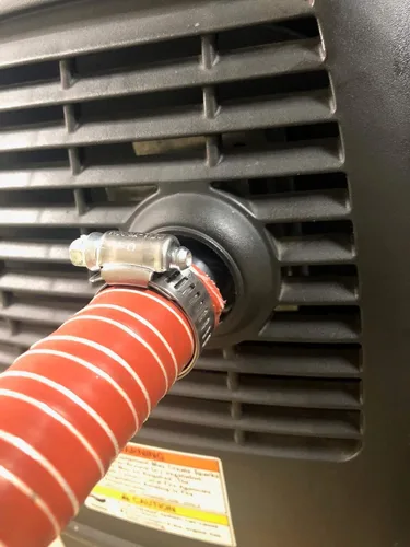 Vista 6 de GenExhaust Compatible con el generador Honda EU2200i/EU2000i/EU1000i Extensión de tubo de escape de silicona de 1 pulgada de 1 pie de longitud.