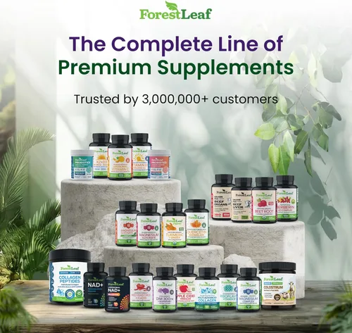 Vista 7 de ForestLeaf Suplemento DIM – Suplemento de estrógeno DIM de 300 mg para mujeres/hombres – Diindolilmetano con pimienta negra BioPerine – Soporte
