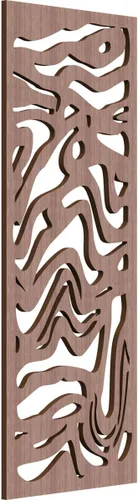 Vista 80 de Ekena Millwork WALW10X25X0375NFDRO Northfield Paneles de pared decorativos de madera con calado, 9 3/8 pulgadas de ancho x 24 3/8 pulgadas de alto