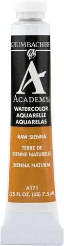 Vista 8 de Grumbacher Academy - Pintura de acuarela, 0.25 onzas, naranja lizarina (A005)