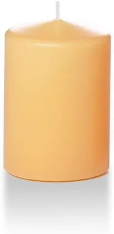 Vista 91 de yummi Velas redondas de pilar de lavanda de 3 x 6 pulgadas - 3 por paquete