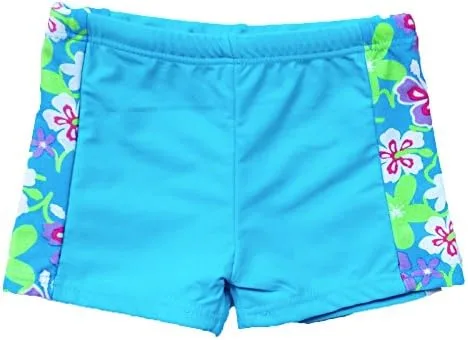 Vista 5 de Baohulu- Traje de baño de dos piezas Tankini UPF 50+ UV. Juego de protección Rash Guard para 3-12 años