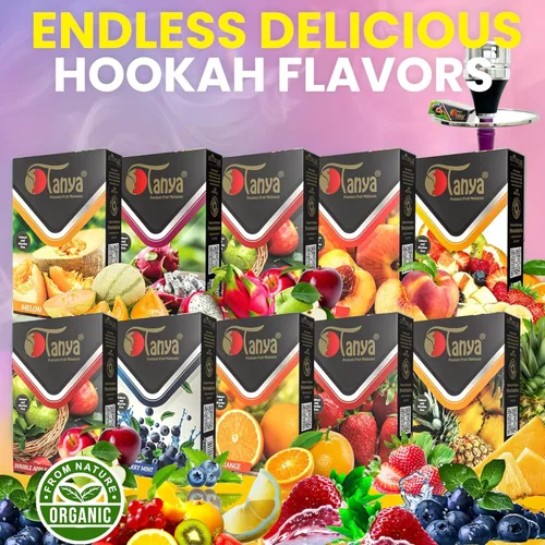 Vista 4 de Tanya (Paquetes) Shisha 1.76 oz Sabor a Hierbas 100% Nicotina Y Tabaco Libre (12 unidades)