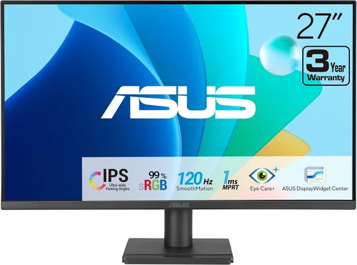 ASUS VA279HG Monitor de juegos para el cuidado de los ojos de 27 pulgadas