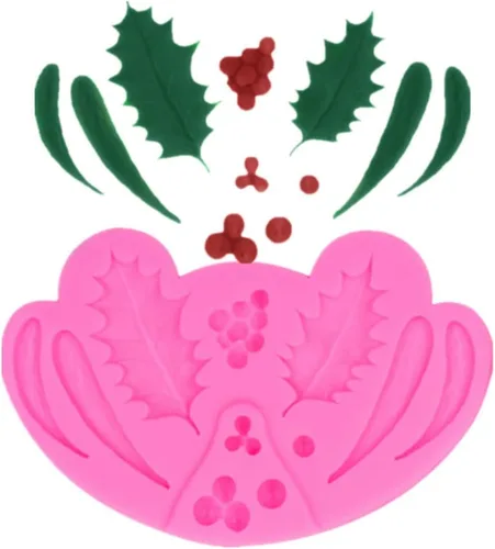 Vista 15 de Molde de silicona para hojas de rosa, moldes de fondant, herramientas de decoración de pasteles, Sugarcraft, resina, caramelo, arcilla, chocolate
