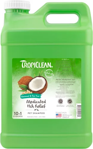 Vista 13 de TropiClean Champú Desodorante para Perros con Olor, Champú Profesional para Perros, Poderoso Control del Olor, Seguro para Cachorros, Aroma a Aloe