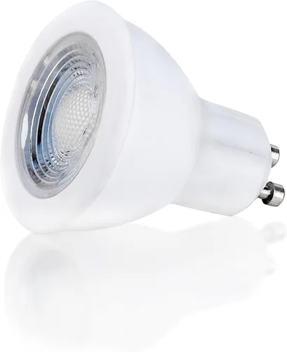 CBConcept Bombillas LED GU10 con certificación UL, paquete de 2, 6 vatios, 550 lúmenes, blanco cálido 3000K, equivalente a halógeno de 50 W, ángulo