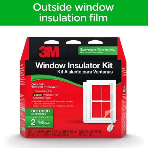 Vista 2 de 3M 2170W-6 - Lote de aislamiento para ventanas exteriores