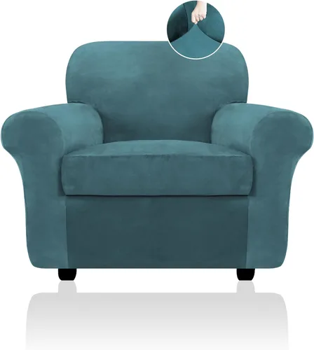 Vista 36 de FestiCorp Funda para Sofá, Fundas de Terciopelo para Sofá para Perros, Fundas Elásticas para Sofá, Fundas Gruesas de Muebles para Mascotas, Funda