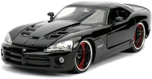 Fast & Furious Letty's Dodge Viper SRT 10 1/24 Scale Diecast Car Black