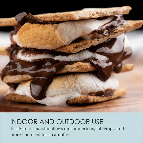 Vista 7 de Chicago Metallic Smores Maker, Blanco Pequeño