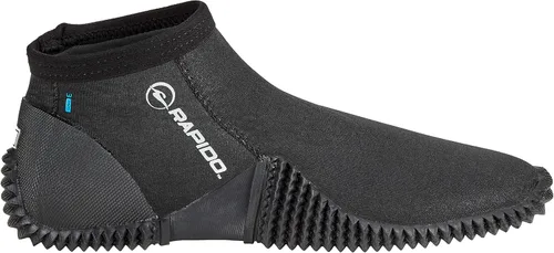 Vista 2 de Rapido Boutique Collection Premium 3mm Neoprene Men & Women Neoprene Wetsuit Boots, Puncture Resistant Water Shoes Dive Booties
