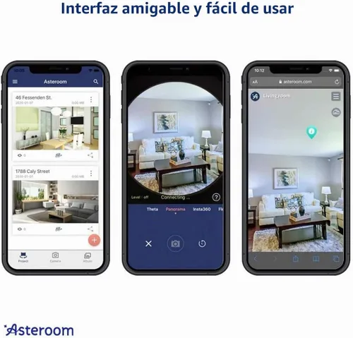 Vista 6 de Kit de bienes raíces de recorrido virtual 360 cámara 3D - El equipo incluye: trípode, rotor de cámara digital, lente de cámara ojo de pez